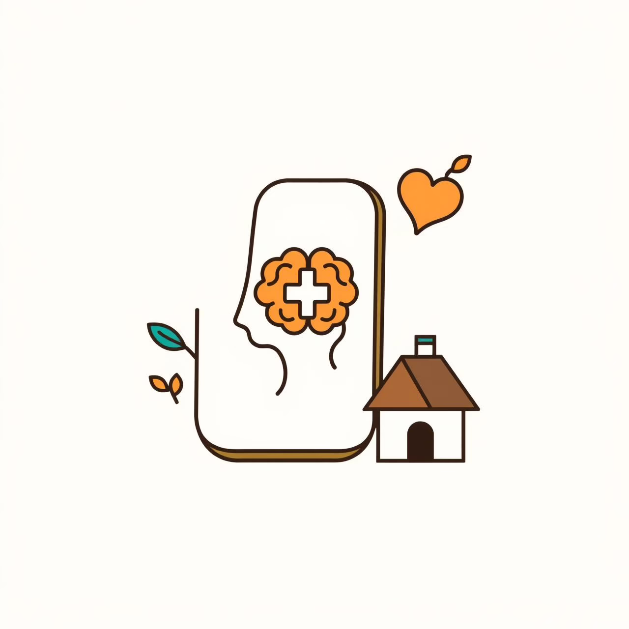 Dokter memeriksa anak dengan stetoskop, simbol perpaduan perawatan manusia dan teknologi AI.