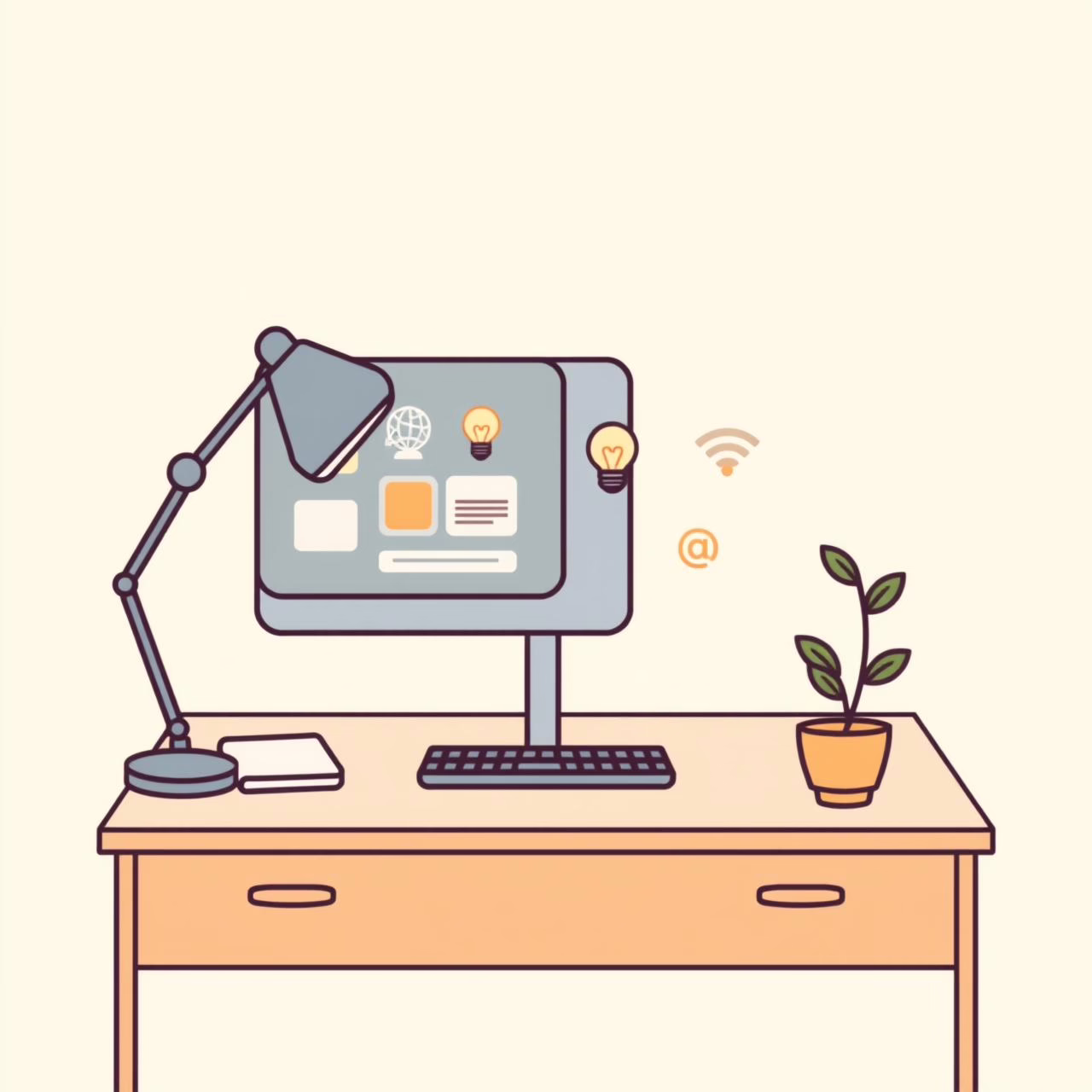 스마트 오피스 내 현대적인 협업 공간과 기술 통합