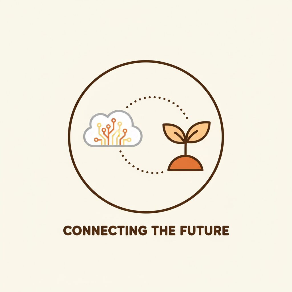 Enfant explorant le monde numérique avec tablette