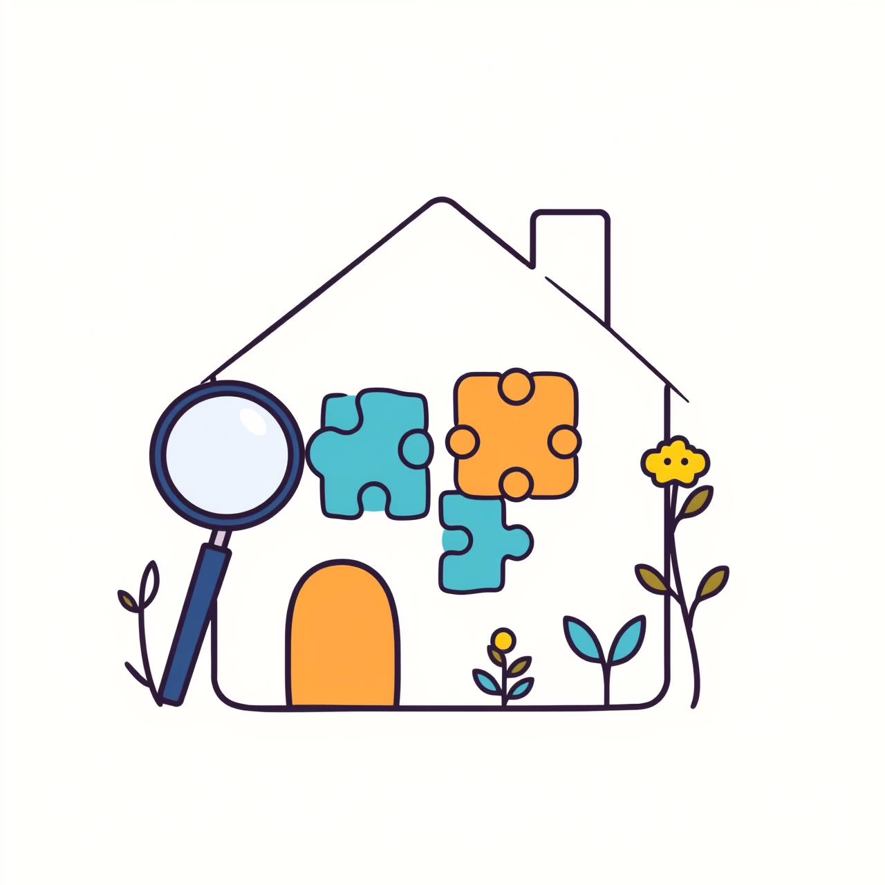 أب وابنته يبرمجان جهازاً بسيطاً على الطاولة في ضوء دافئ