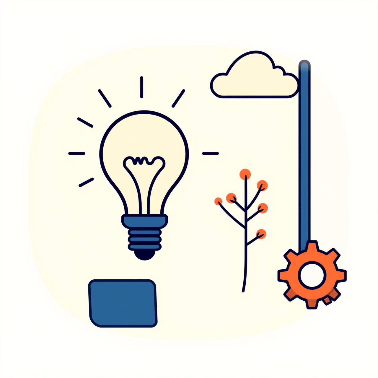 Ayah dan anak gadis kecil melihat jendela kantor berteknologi