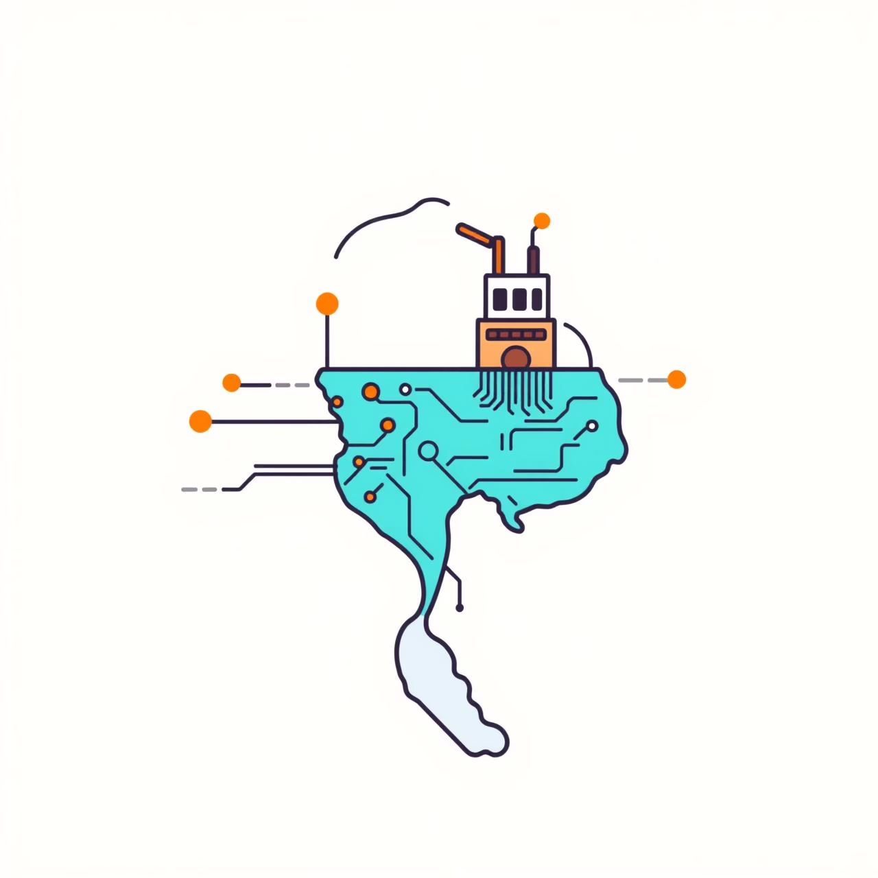 صورة مقربة لدائرة مطبوعة معقدة تظهر مساراتها الدقيقة.