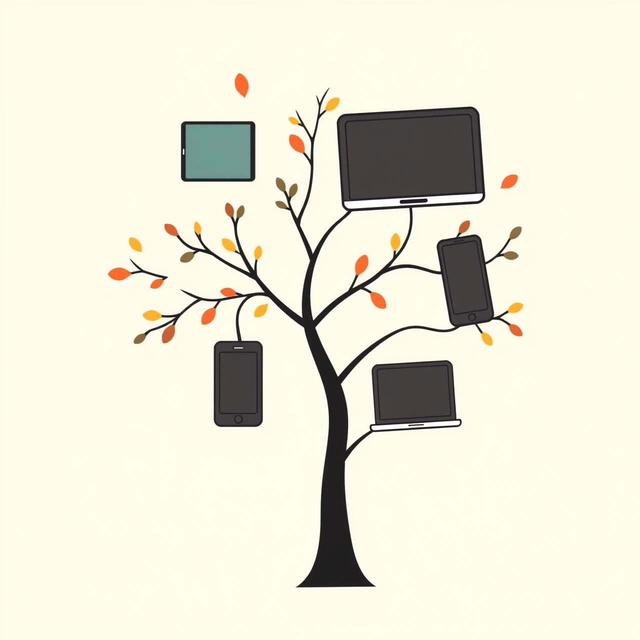 Familia creando un ambiente digital seguro en casa