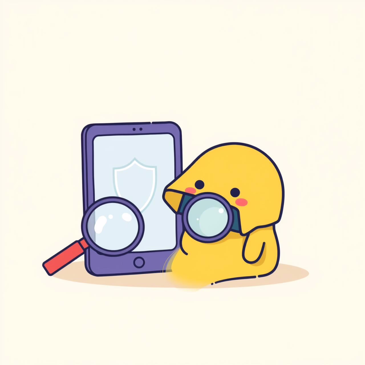 Padres e hijos jugando a detectives de la red