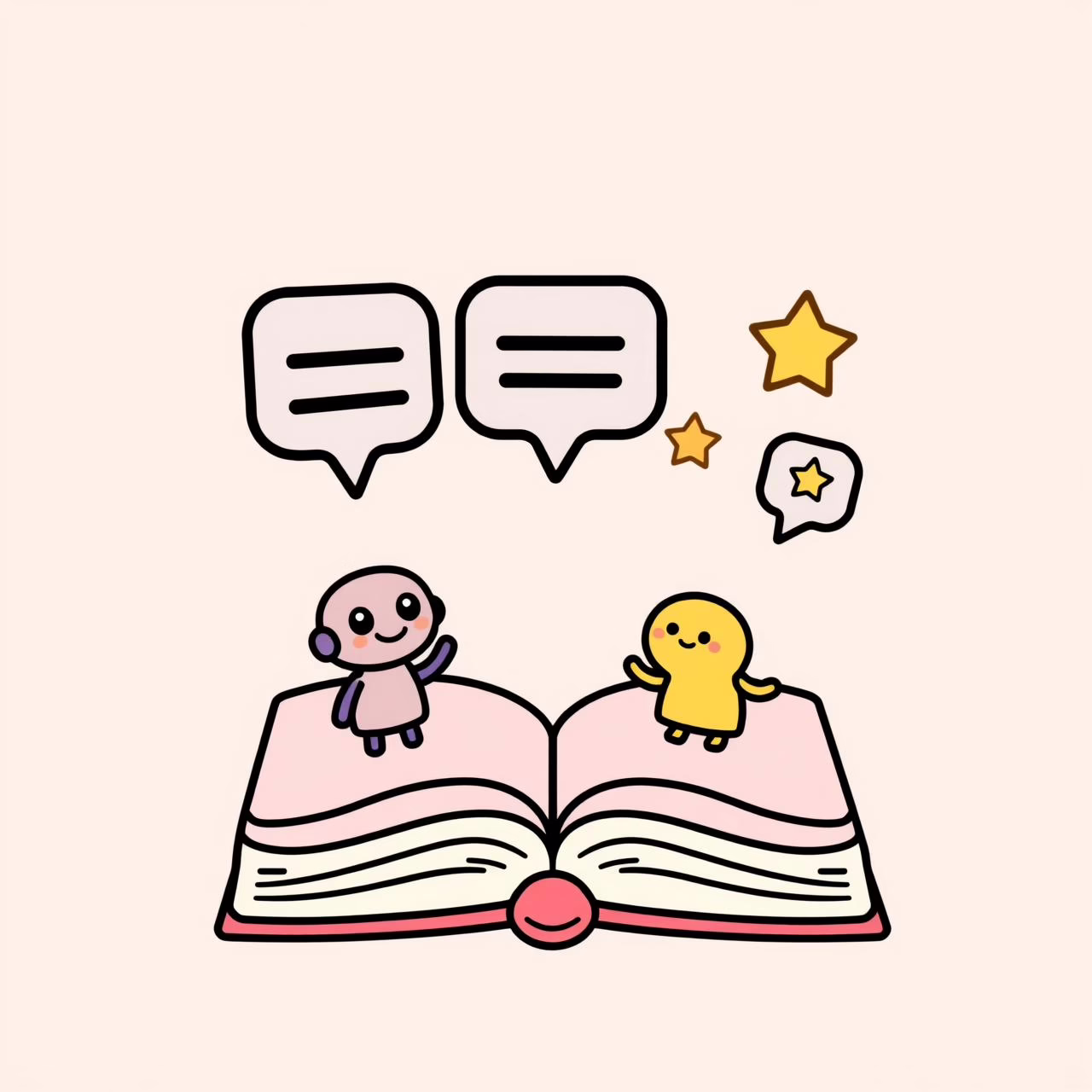 Criança usando aplicativo de criatividade com IA