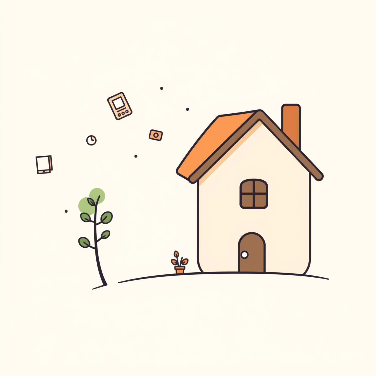 Família usando ferramentas de IA em casa