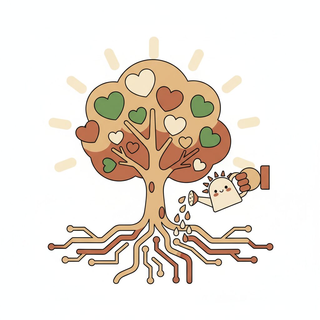 Niño explorando ética en tecnología