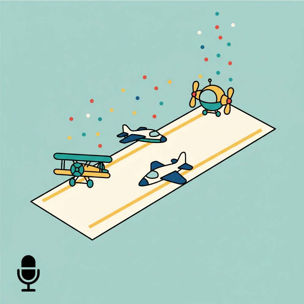 親子で体感する空の祭典：笑顔と発見の記録