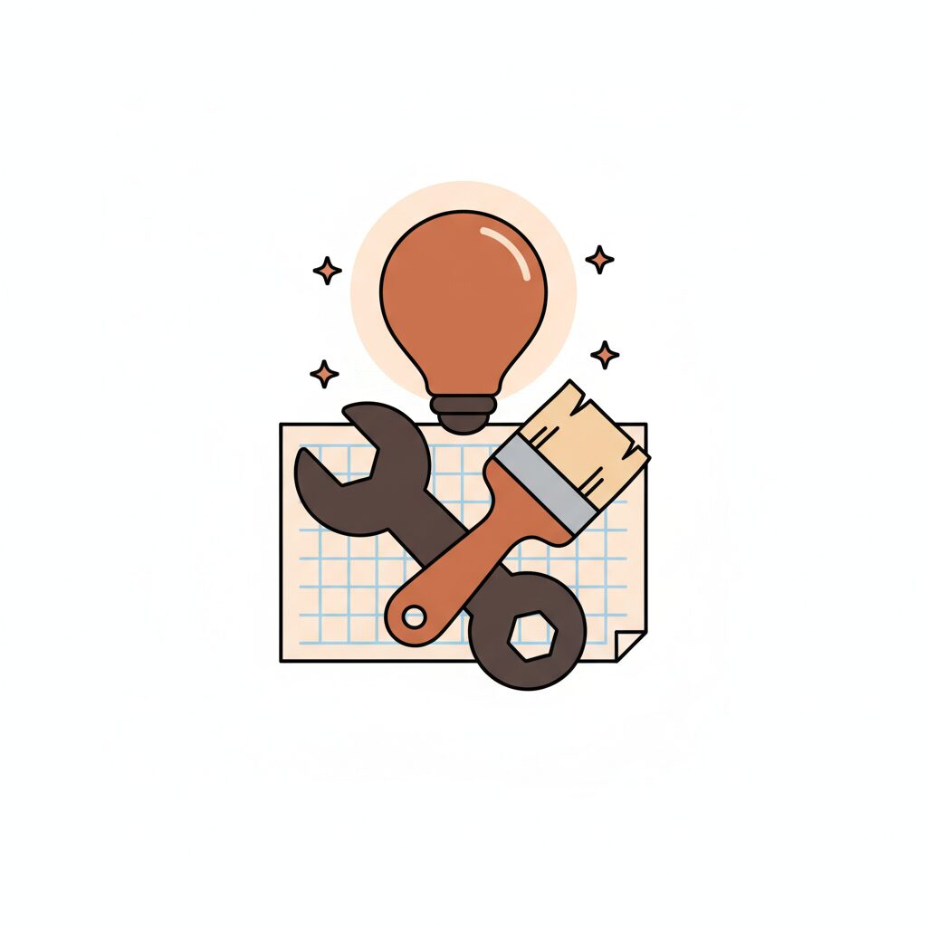 Enfant construisant avion en kit