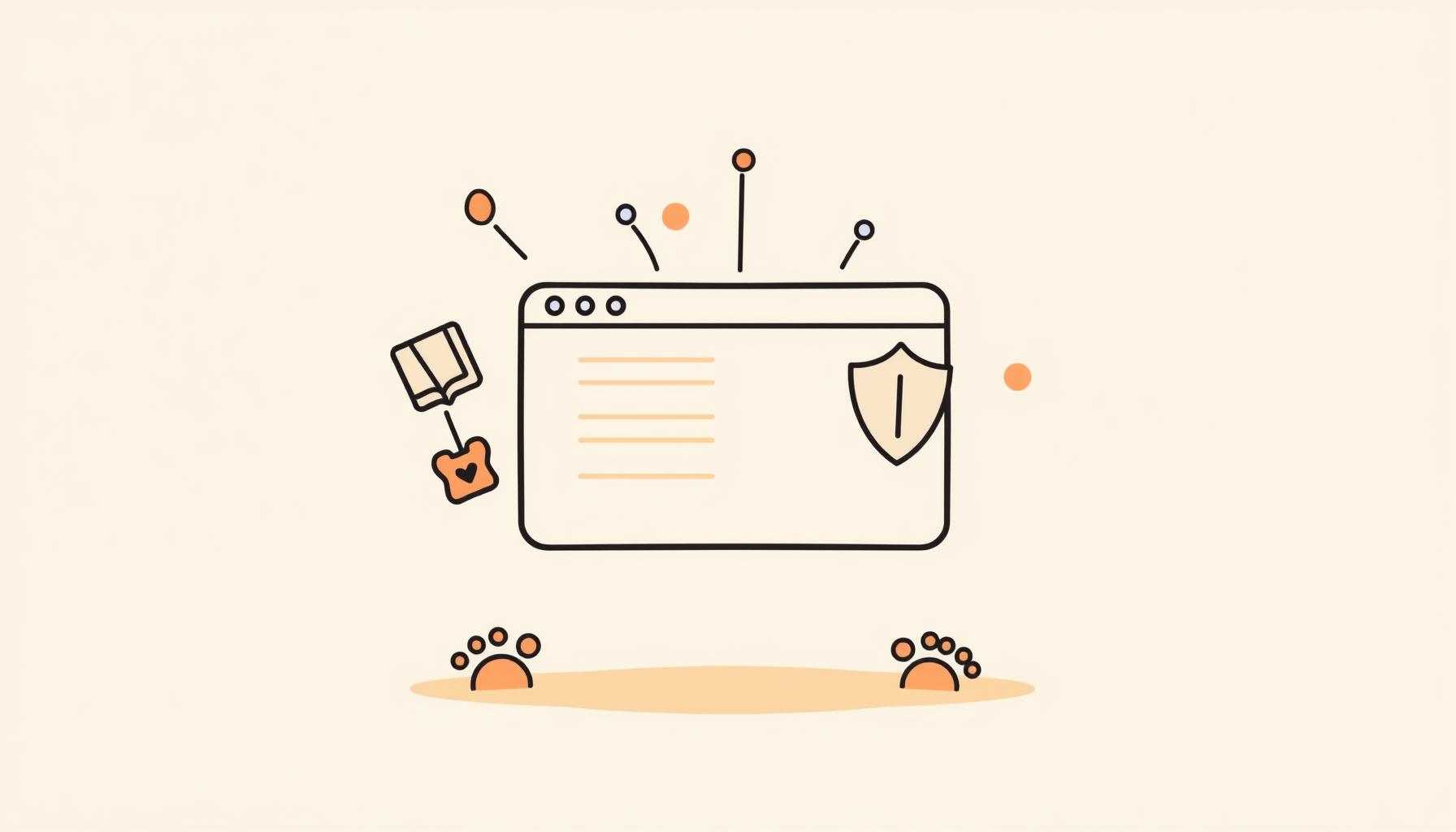 父女一起使用电脑探索新技术