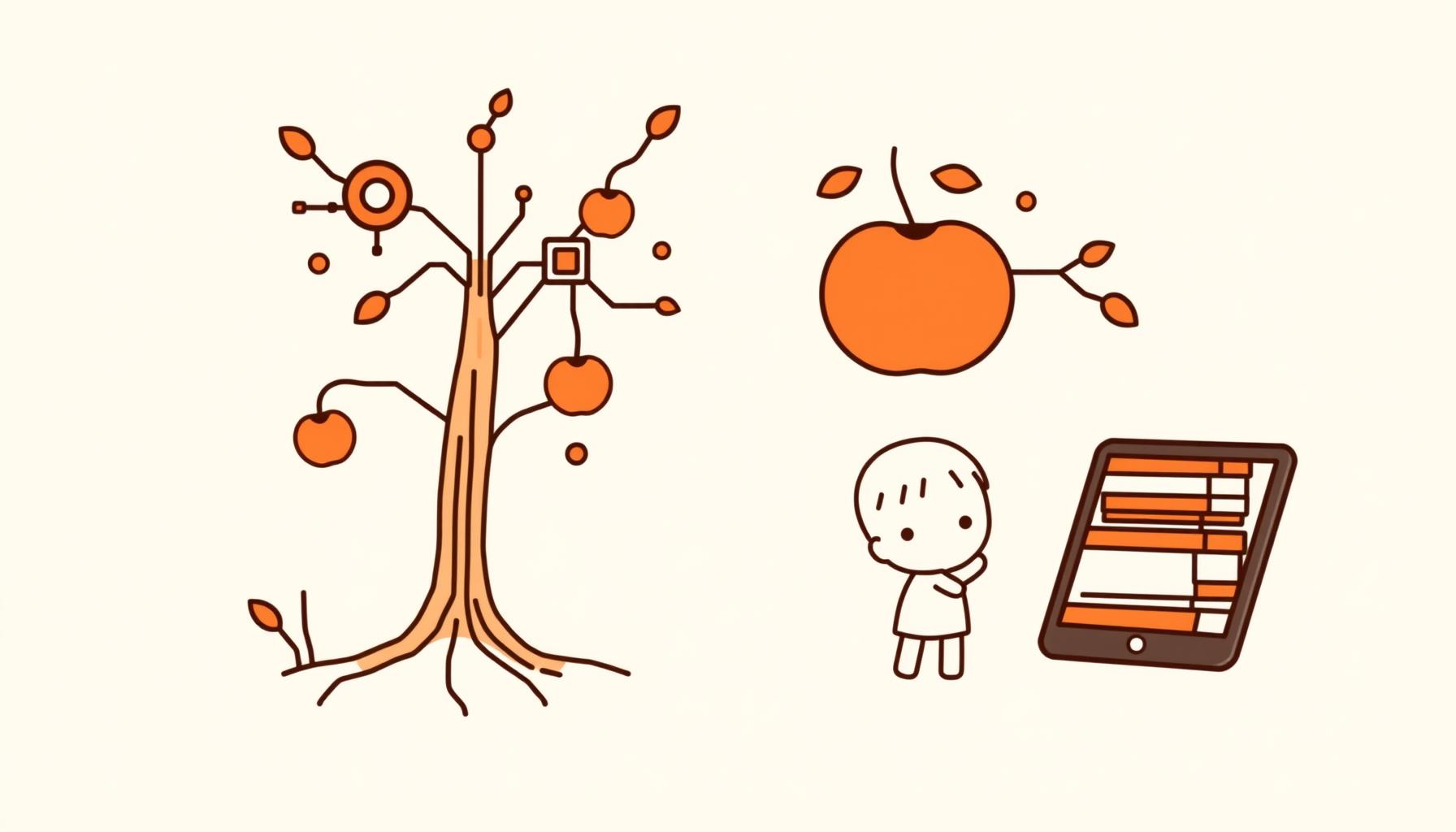 Padres e hijos explorando tecnología educativa juntos