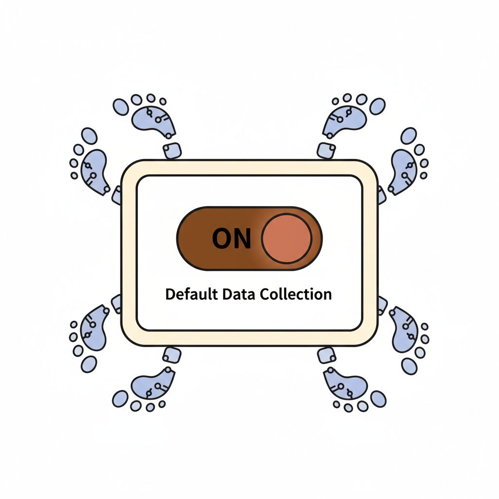 AI settings panel showing privacy options