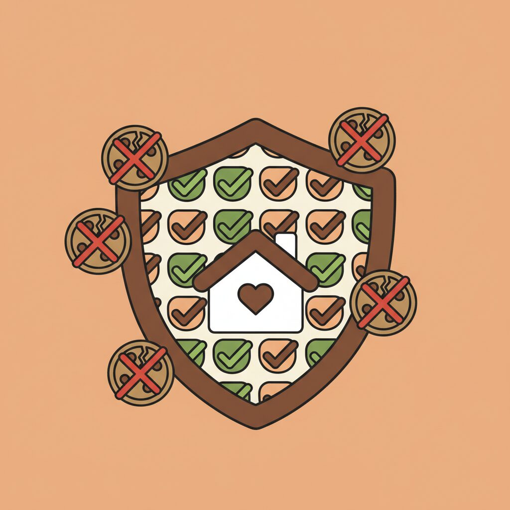 Icône de bouclier parental protégeant les enfants de la collecte de données numériques