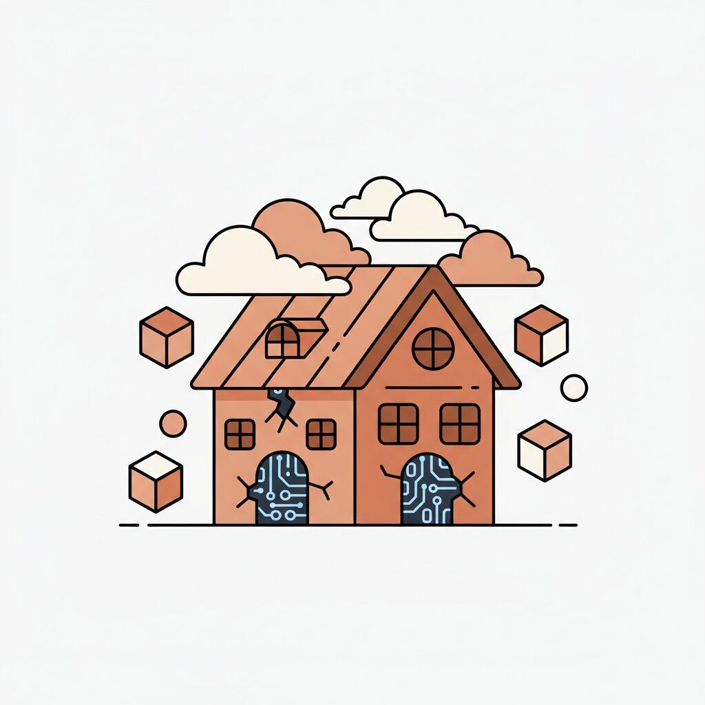 AIが作り出す光と影の抽象画:親子で考えるデジタルファサード