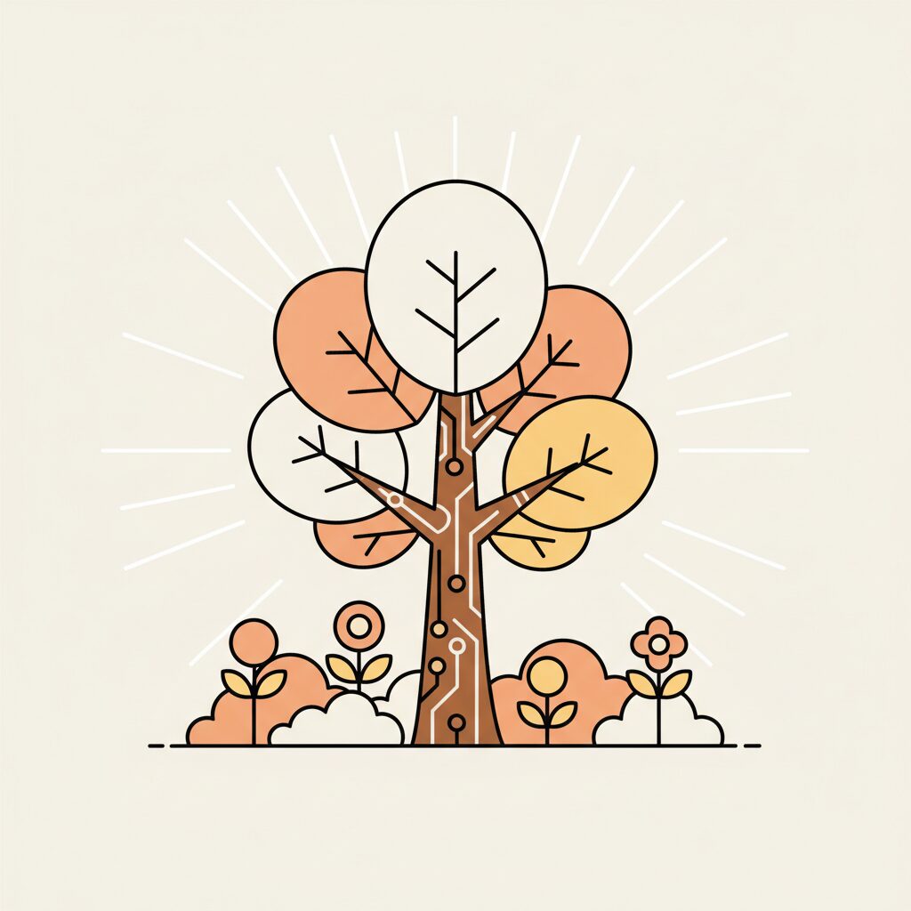 Gia đình nhìn AI định hình tương lai xanh