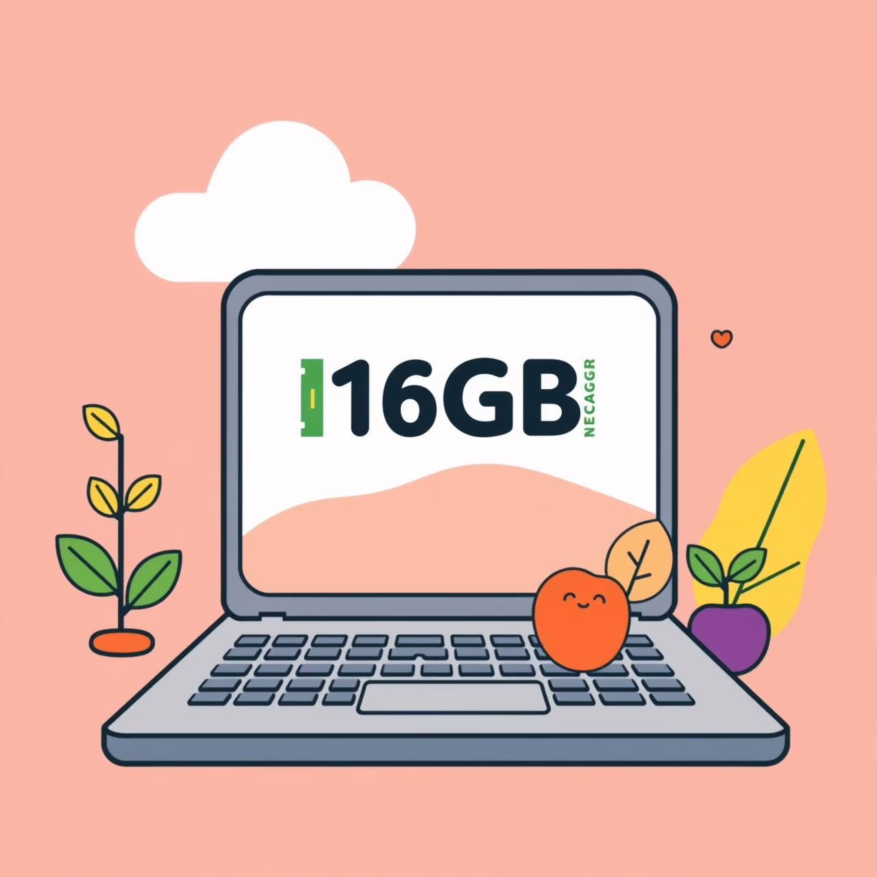 Seorang anak perempuan tersenyum saat menggunakan laptop yang berfungsi lancar untuk belajar.