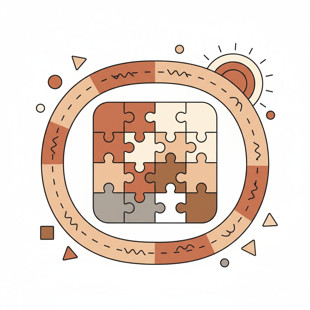 Parent and child fixing toy together embracing imperfection