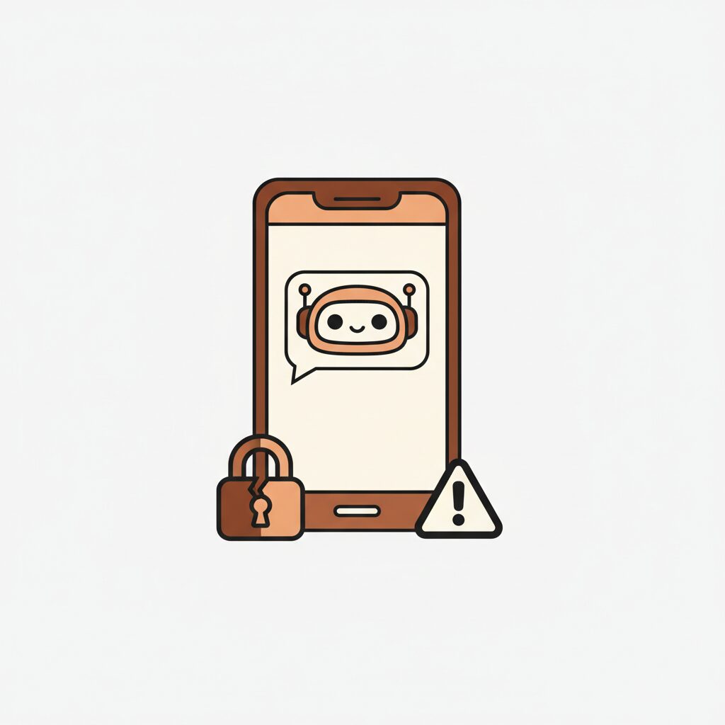 Children chatting online with vibrant AI avatars