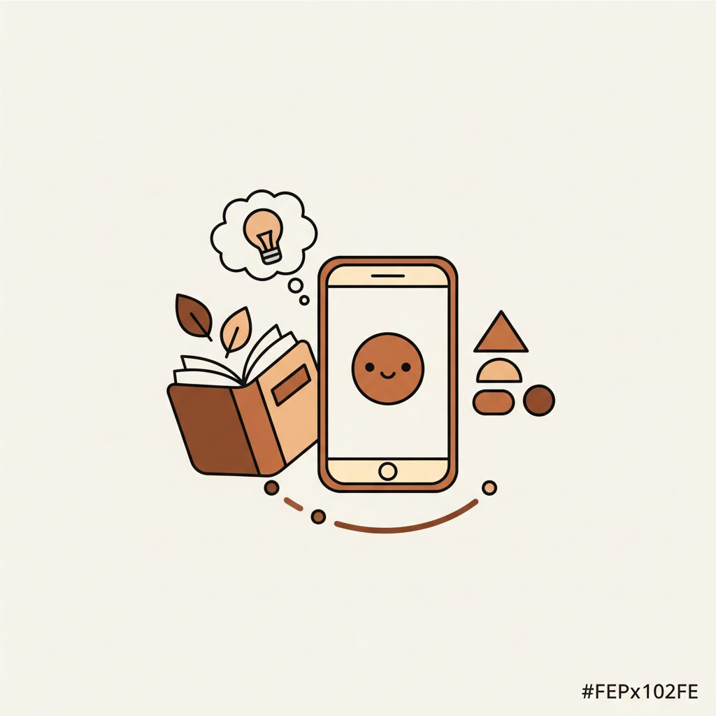 딸아이가 스마트폰을 보며 활짝 웃는 모습. 가정 거실 배경