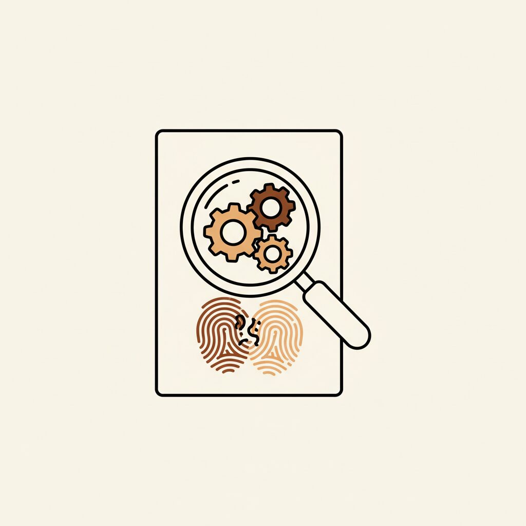 Parent explaining digital transparency to child