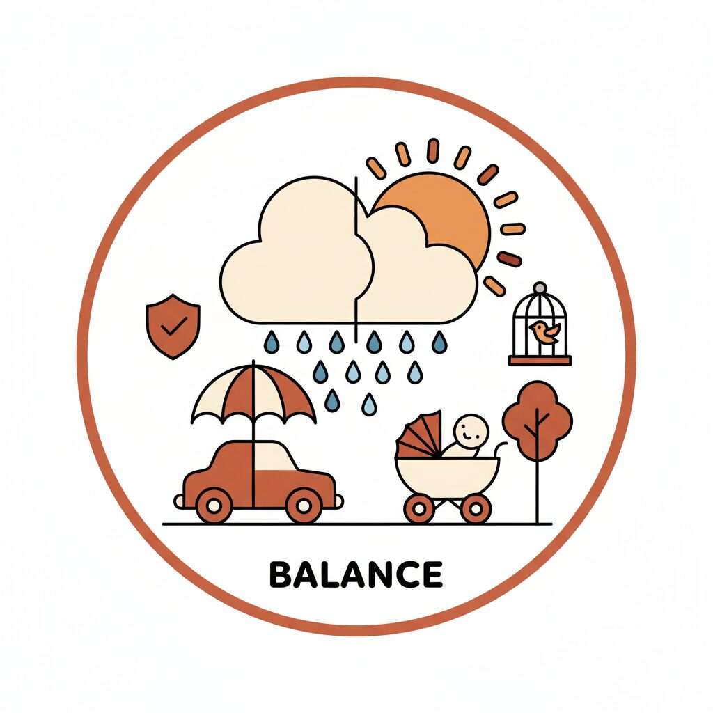 Cô bé đang vui đùa trong công viên và mỉm cười với tương lai