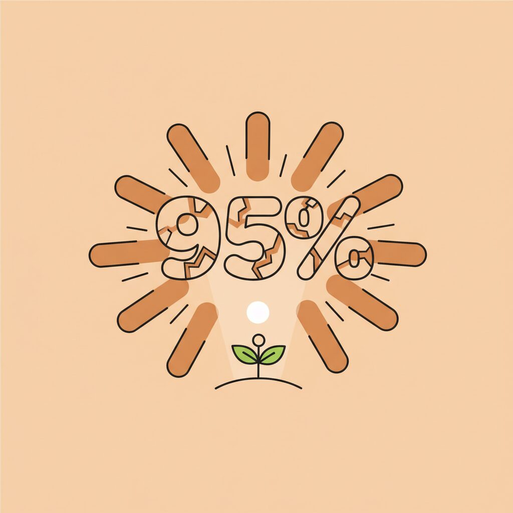 Di Balik Angka 95%, Ada Kesempatan untuk Bersyukur