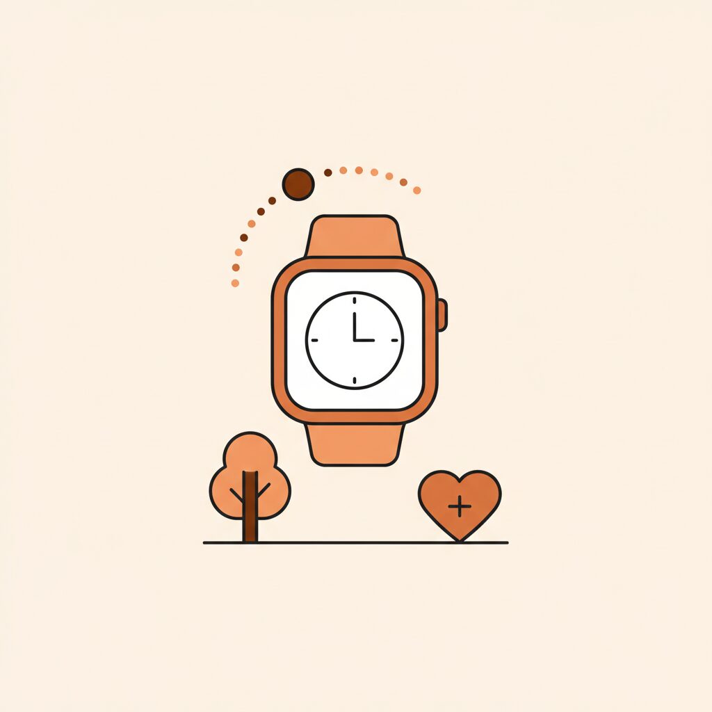 女儿第一次学习看手表