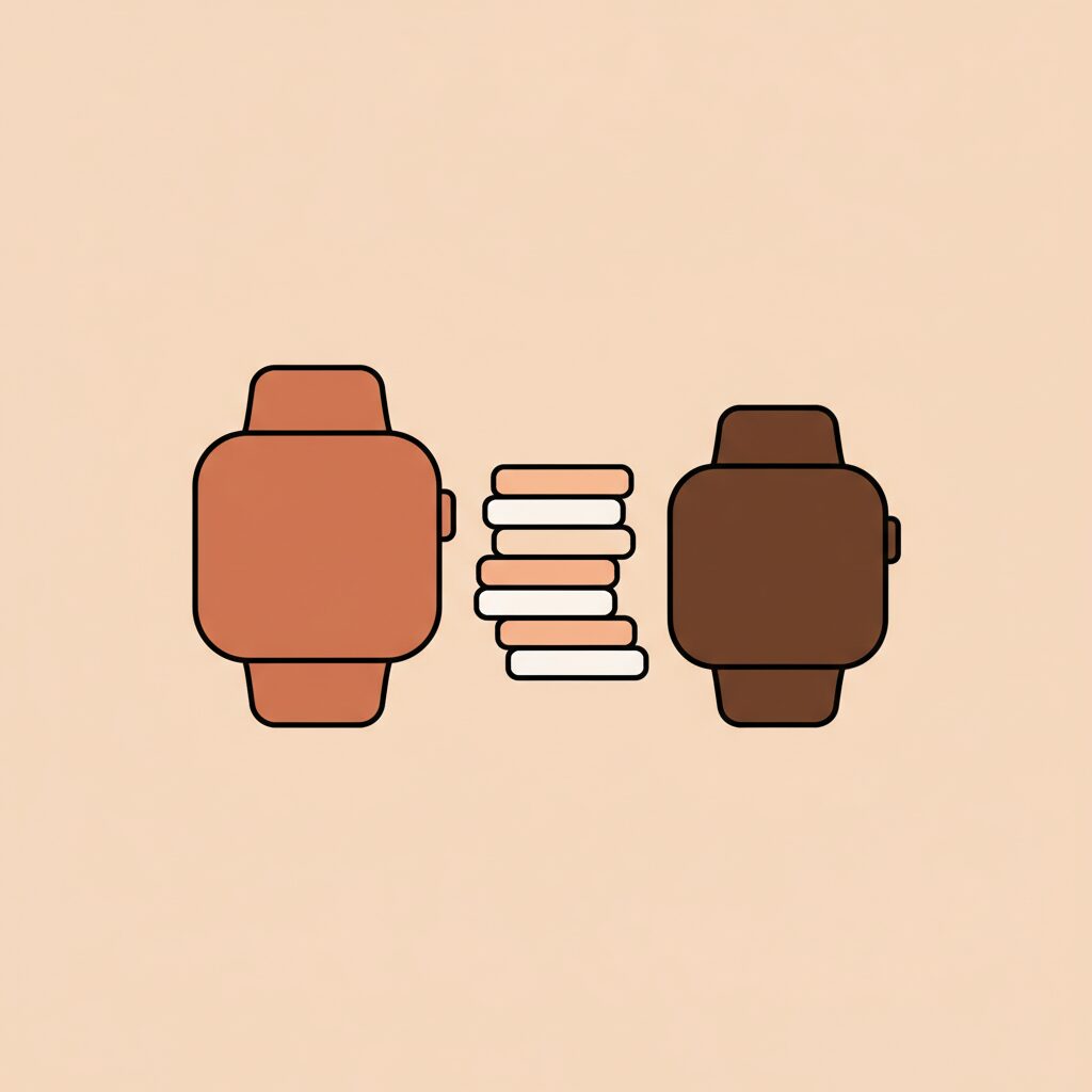 Apple Watch SE 3 acessível sendo usado por diferentes membros da família