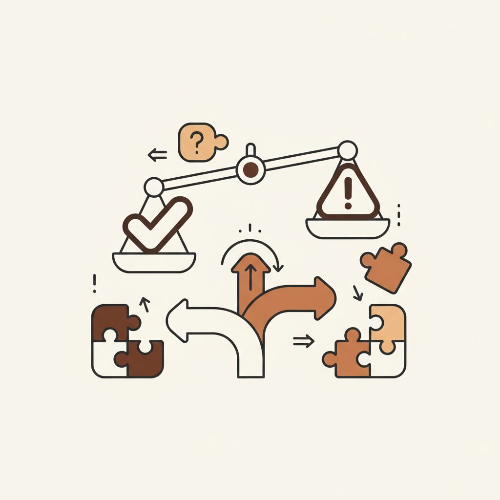 Concepto de ética en tecnología y decisiones