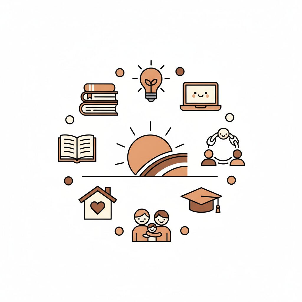 Trẻ em học tập và phát triển với công nghệ tương lai