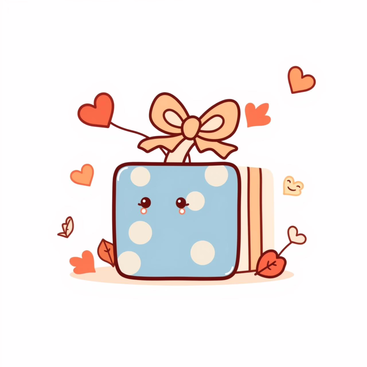 child receiving personalized gift with excited expression