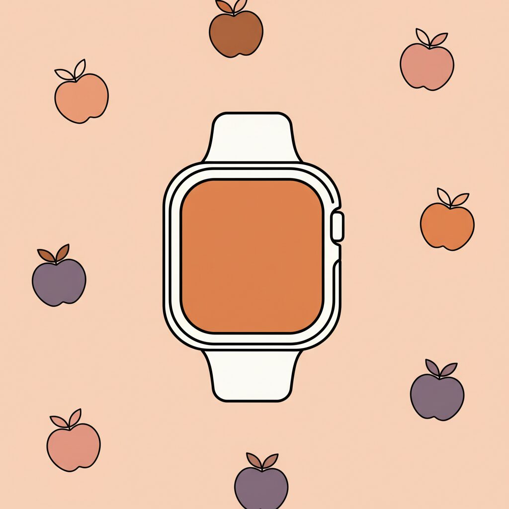 自転車に初めて乗る子どもとスマートウォッチSEモデル