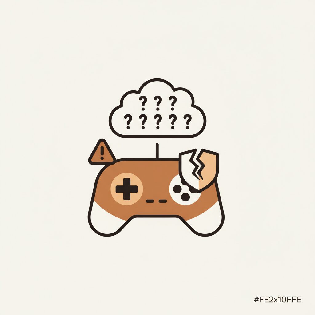 Child confused by deceptive AI-generated pop-up messages