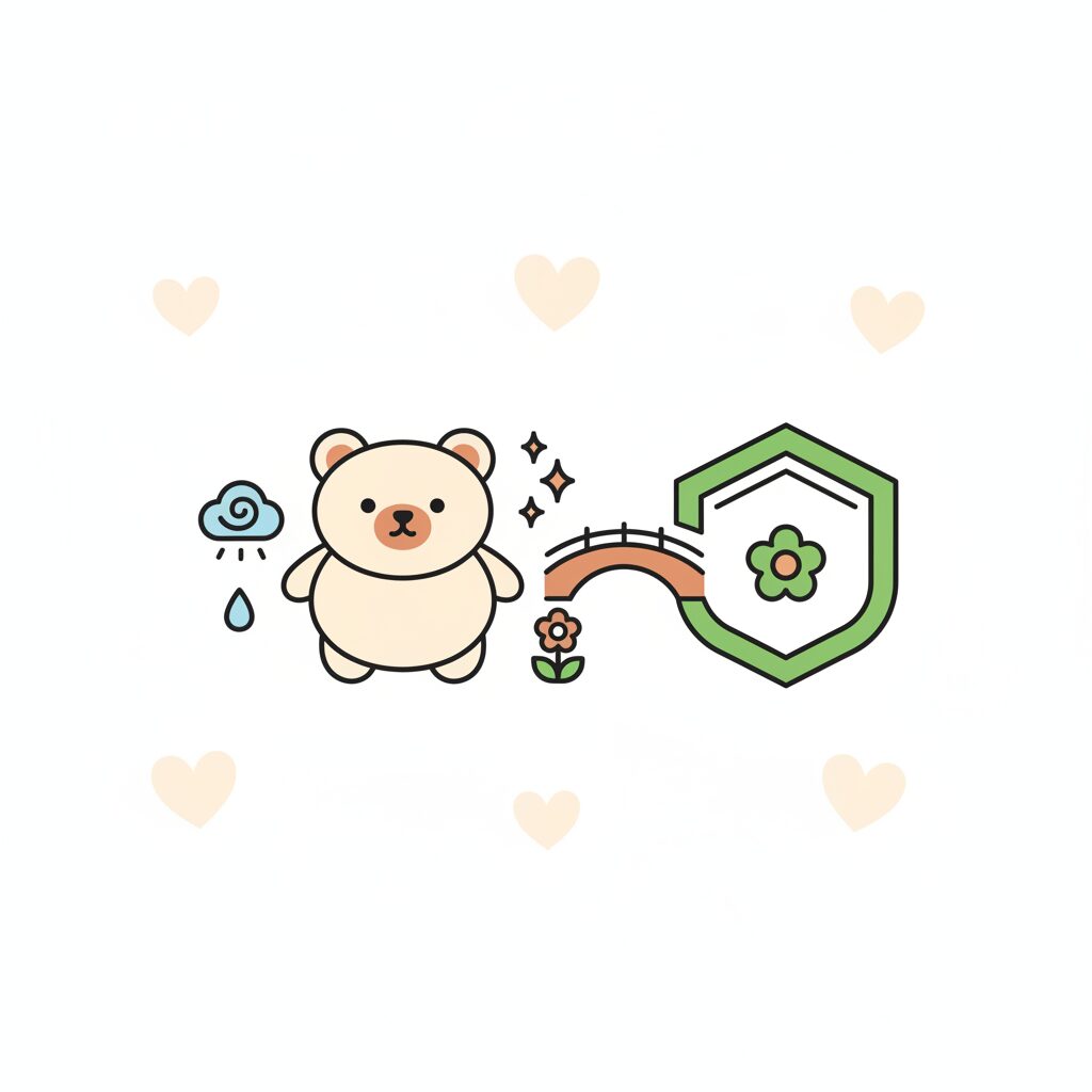 아이의 작은 행동에서 마음을 읽으려는 부모의 모습