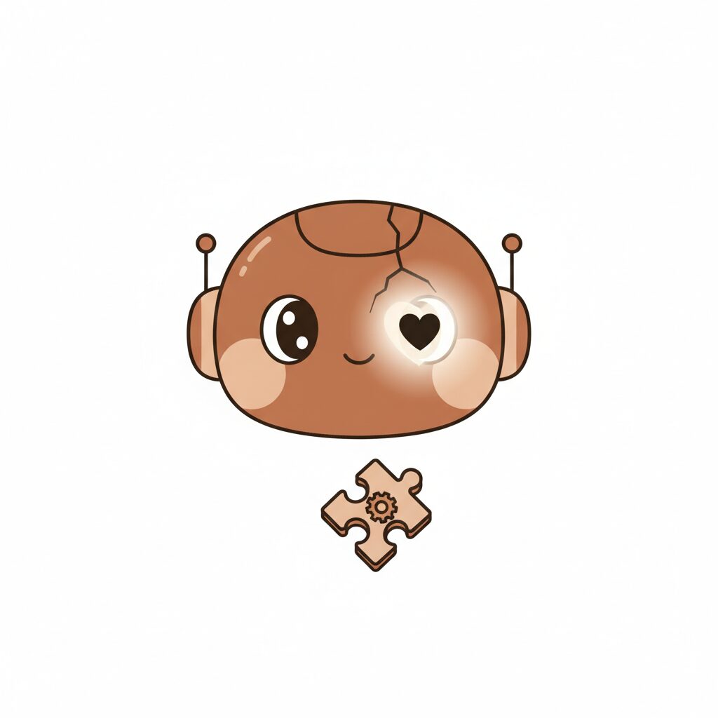 Hijo y padre aprendiendo juntos de los errores