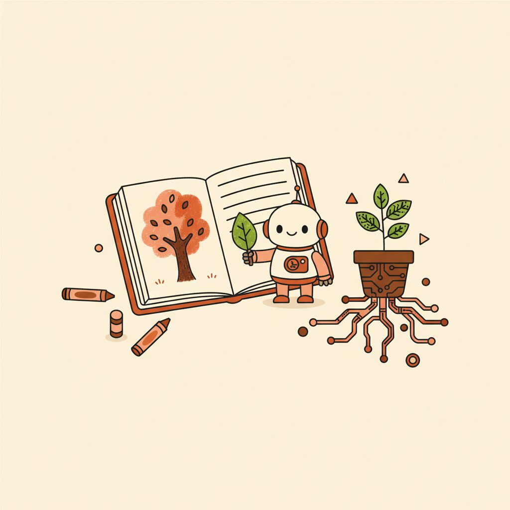 AI가 몰래 읽은 책 한 권이 우리 아이의 미래를 바꿀 수 있다면?