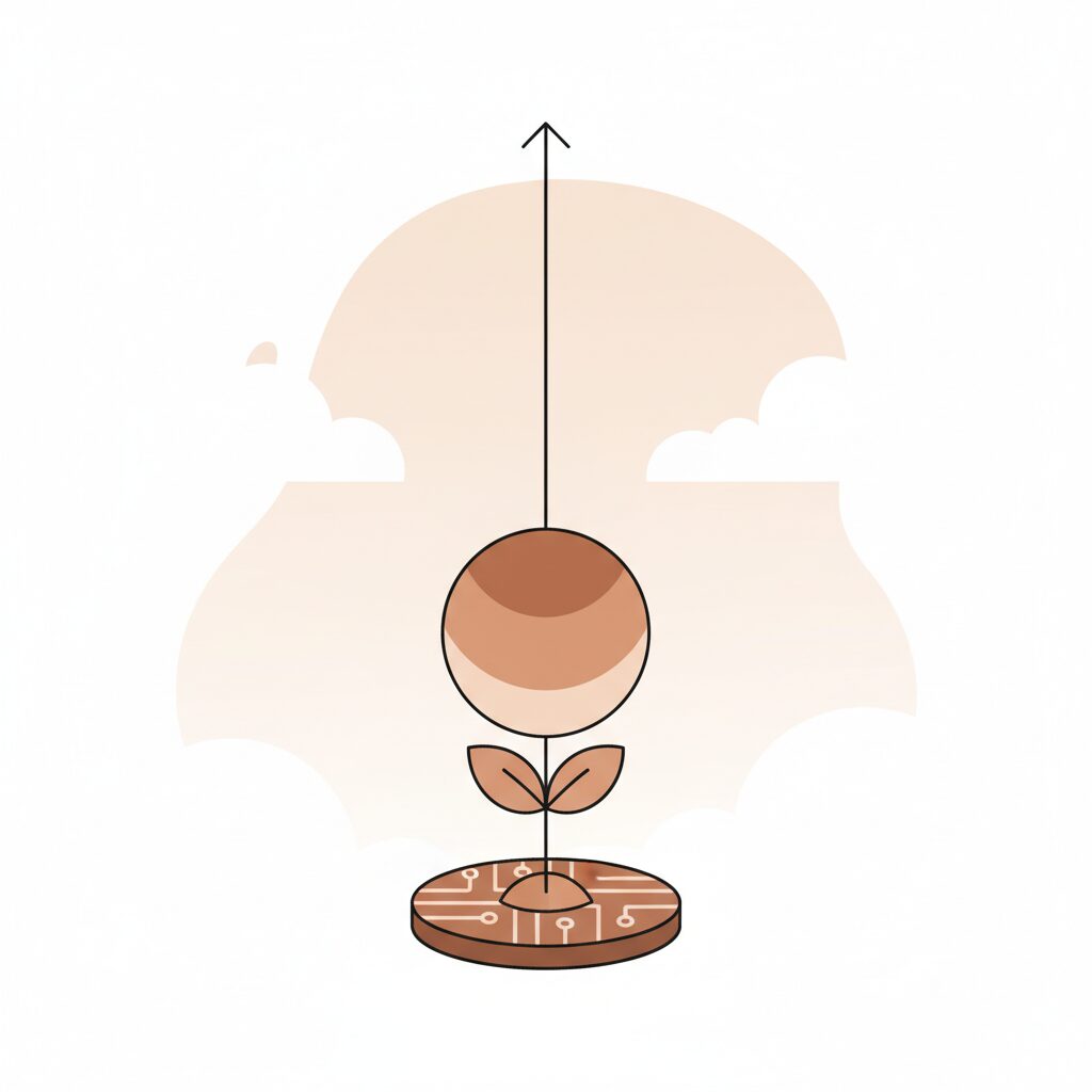 Pais e filhos caminhando juntos em parque com dispositivos tech