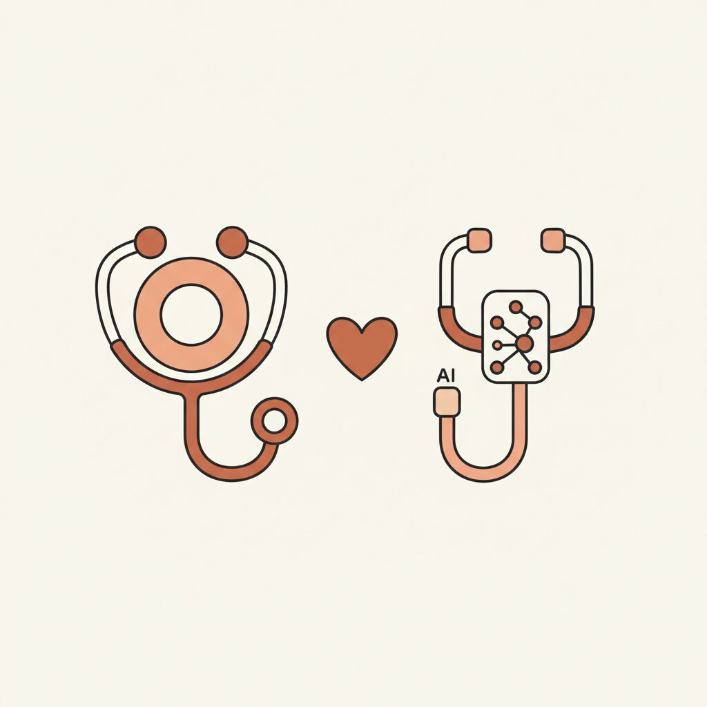 AI聴診器のイメージ