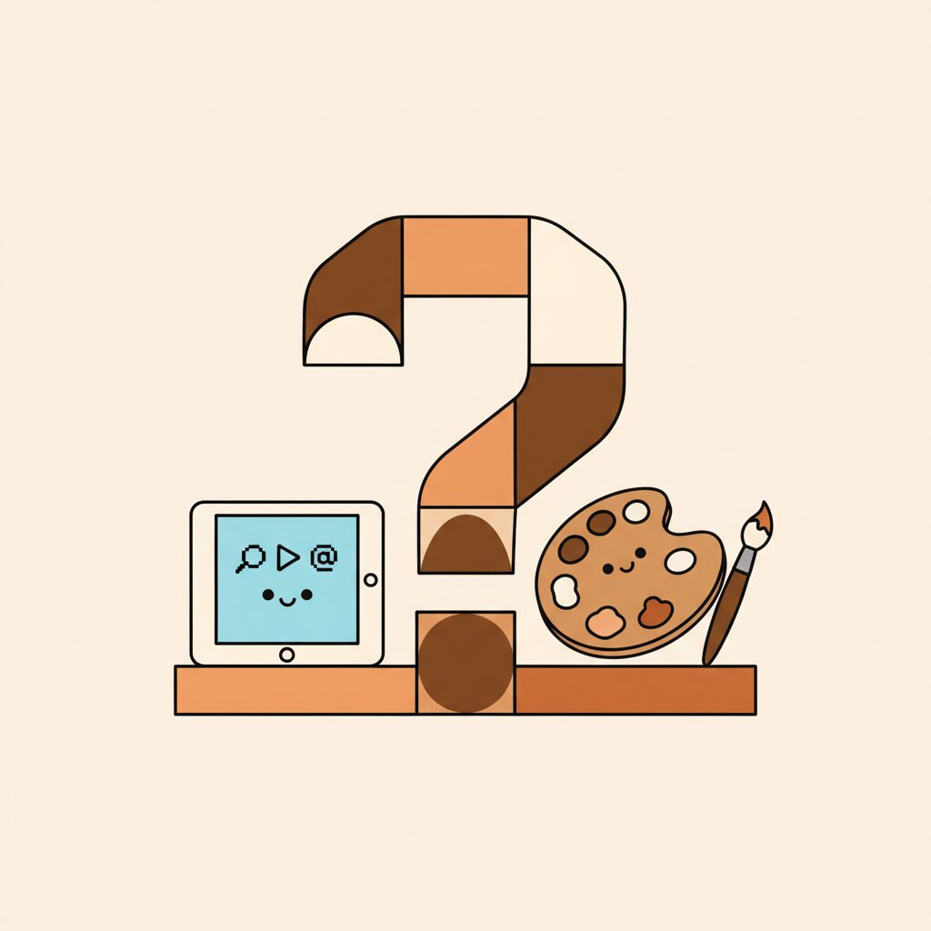 아이가 자연 속에서 호기심 가득한 눈으로 무언가를 관찰하는 모습