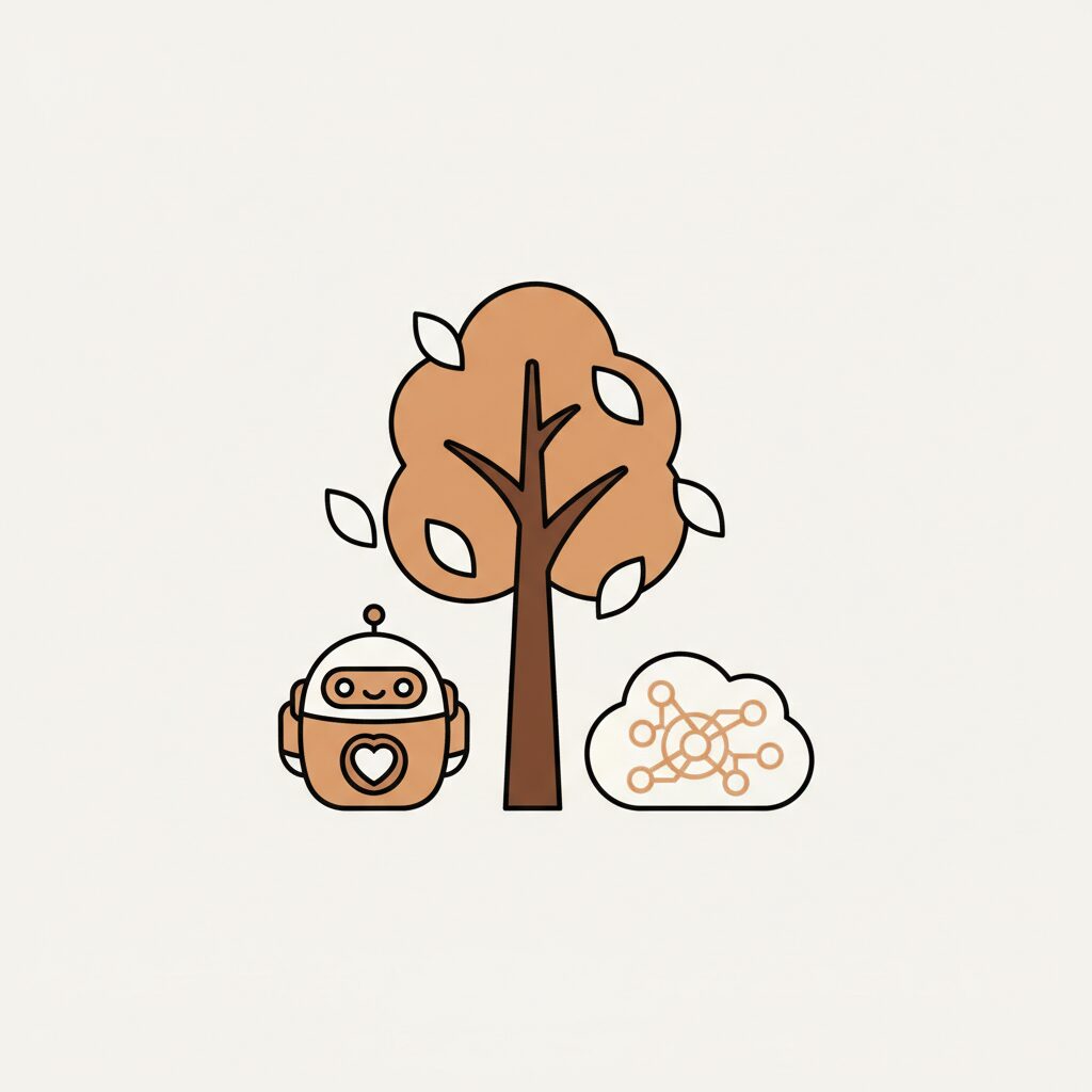 未来を見つめる親子の姿 公園で空を指さす子供と微笑む父親