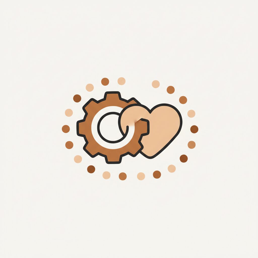 孩子用积木搭建AI机器人模型