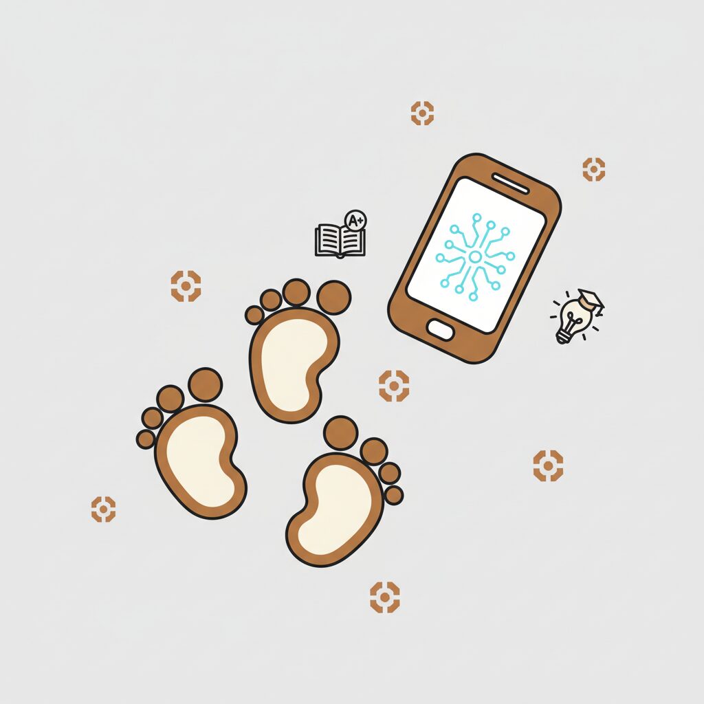 家族でデジタルリテラシーゲームを楽しむ様子