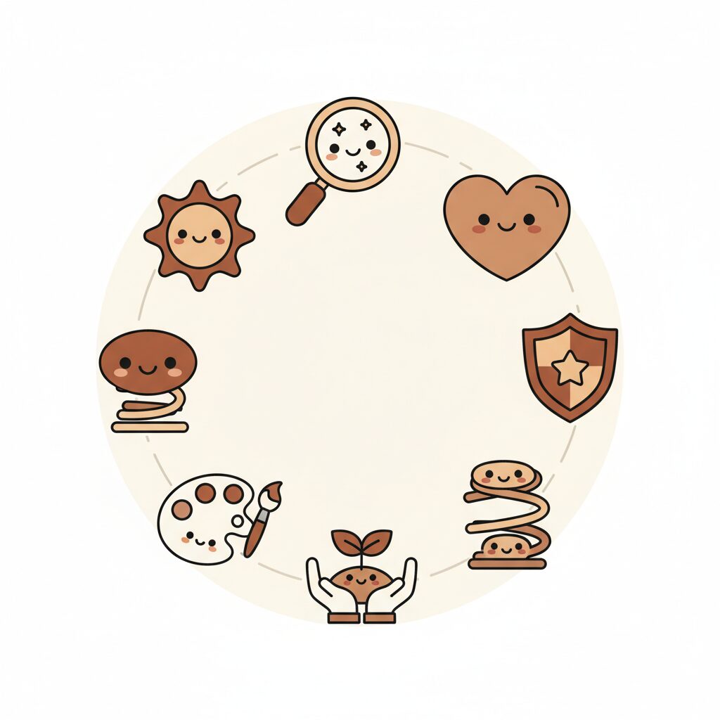 القيم السبعة التي تبني مستقبل أطفالنا