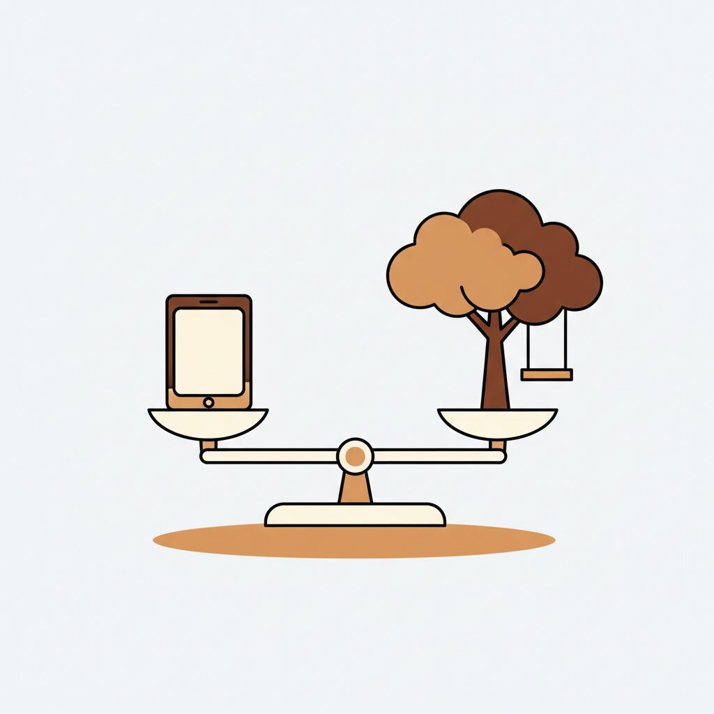 كيف نوازن بين التكنولوجيا وبراءة الطفولة؟