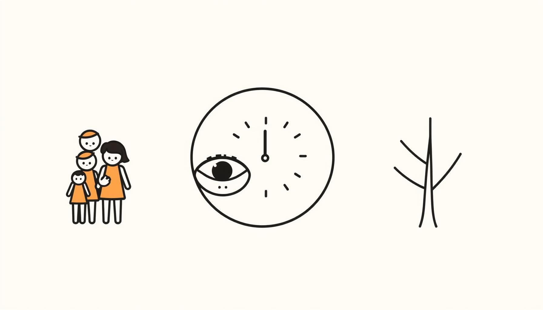 Familia creando juntos con tecnología