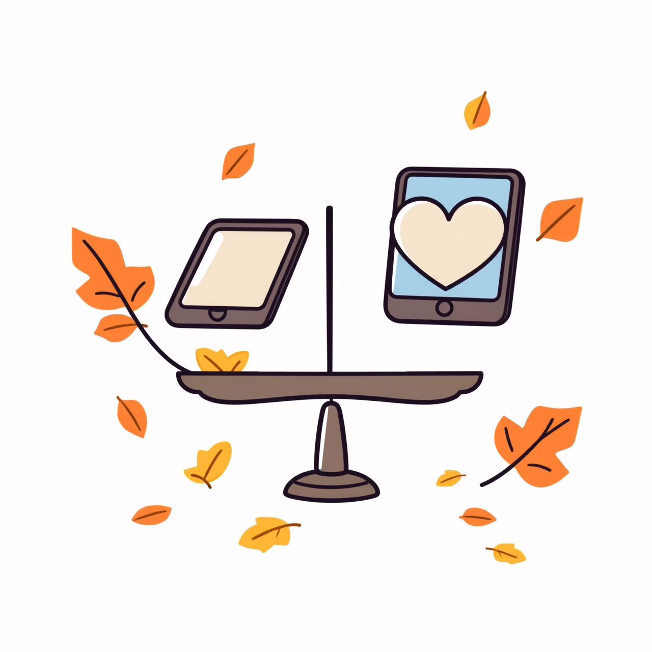 親子で公園の落ち葉を観察しながら深い思考を育む様子