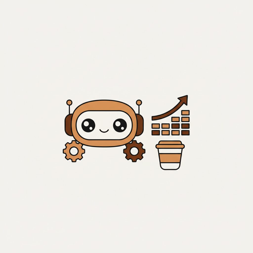 オフィスとリビングが融合した空間 パソコンとおもちゃが並ぶAI活用ワークスペース