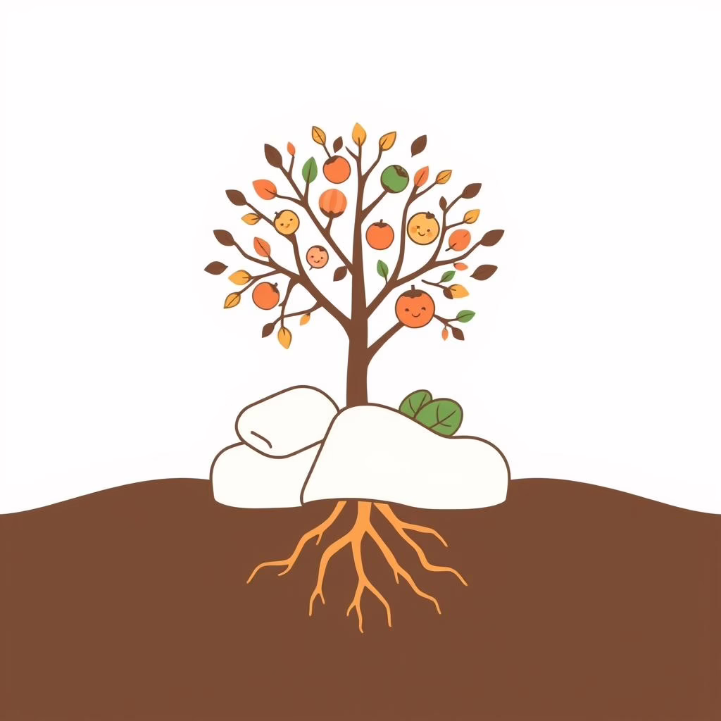 아이가 편안하게 자는 모습과 건강한 성장을 상징하는 이미지