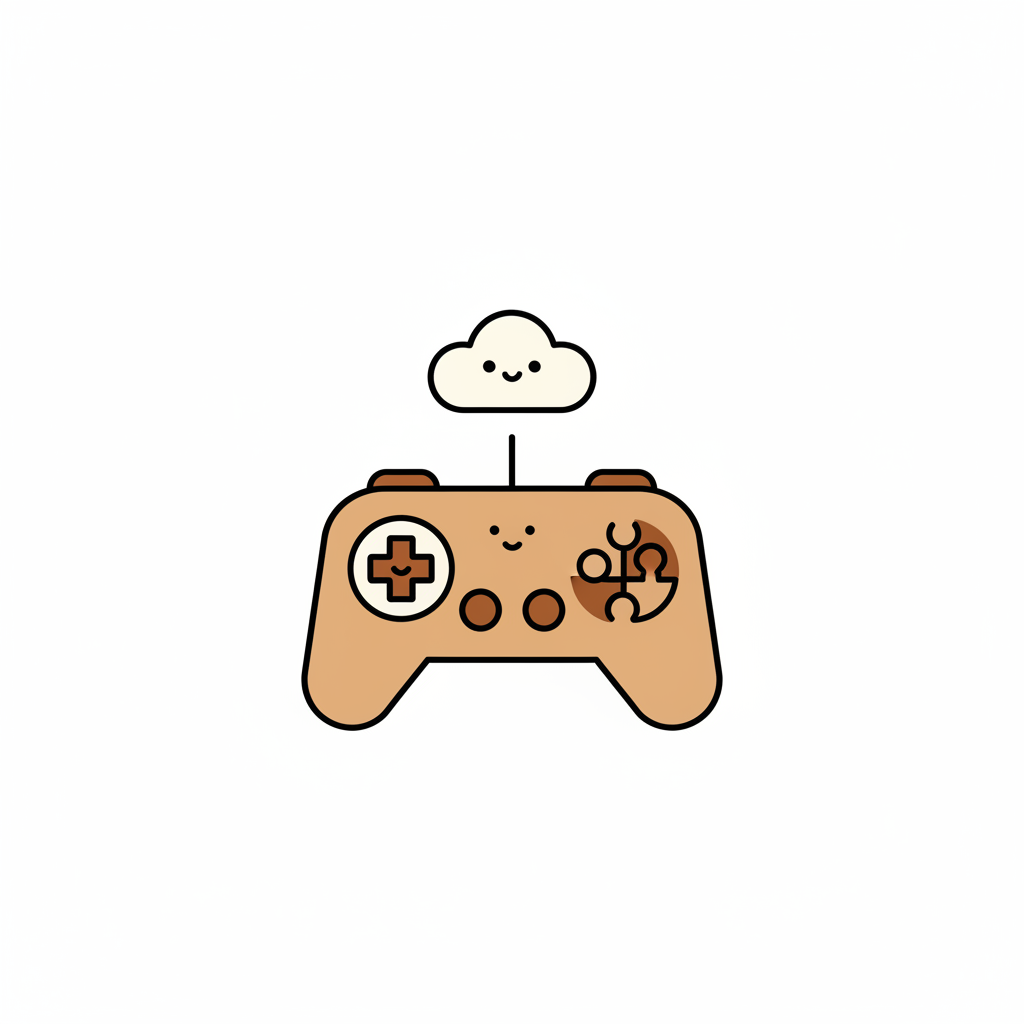 家族でAIコンテンツ当てゲームをする風景
