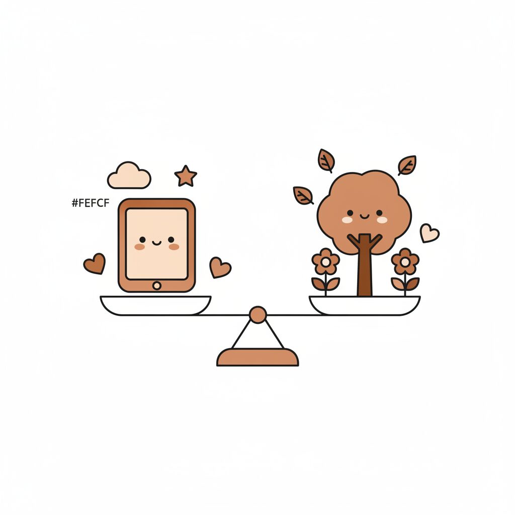 Padre e hija usando tablet juntos en una sala luminosa